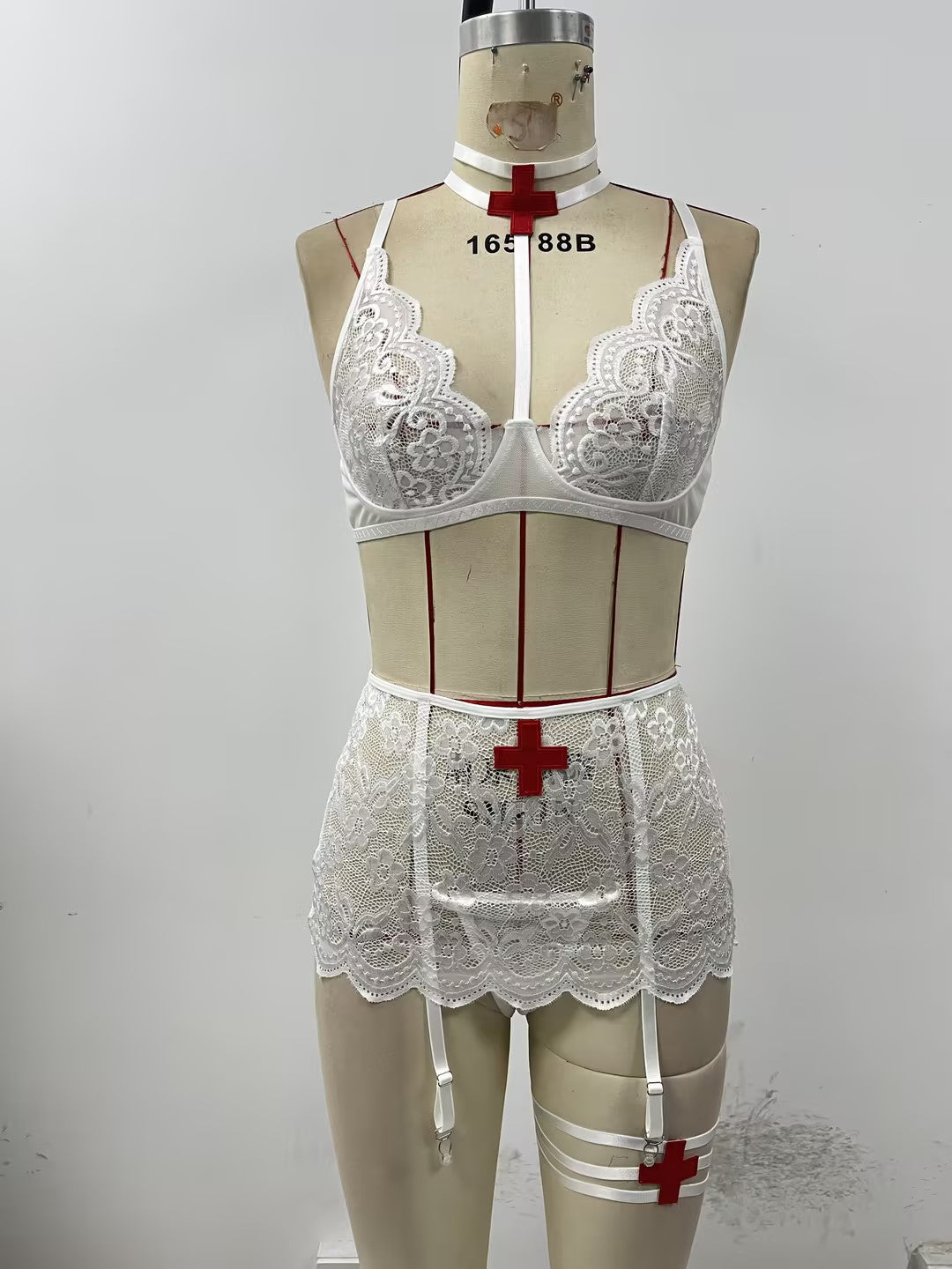 Women Sexy Nurse Uniform Outfits Costume Cosplay Lingerie Nightwear