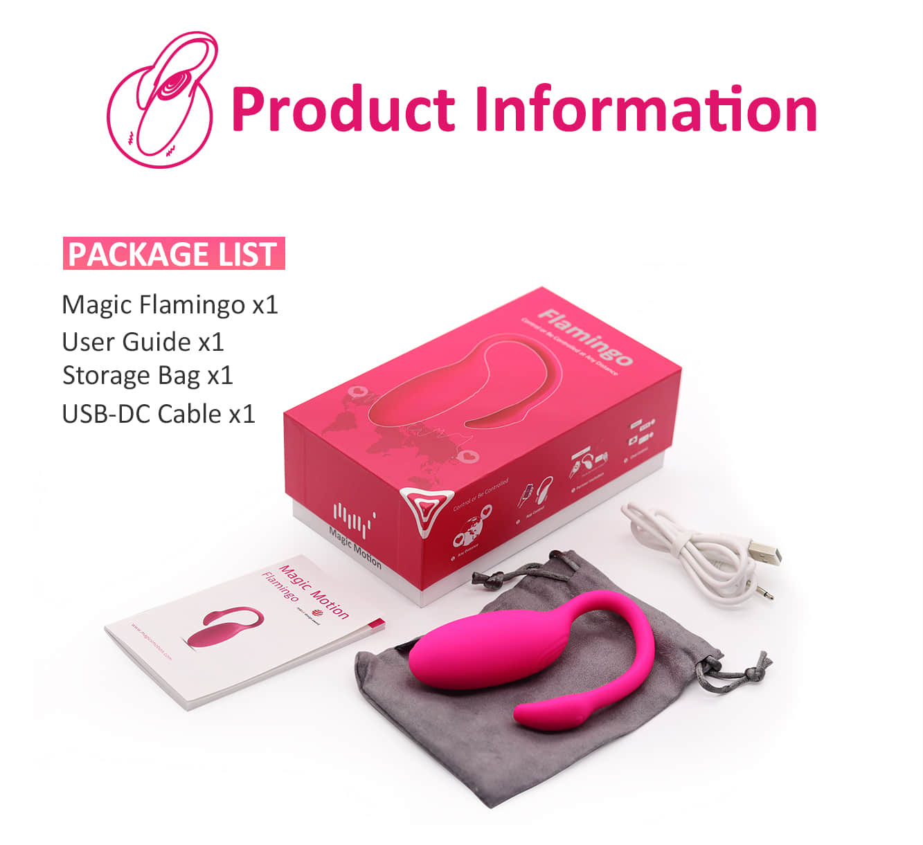 Magic Flamingo-Luxury Smart App Controlled Vibrator