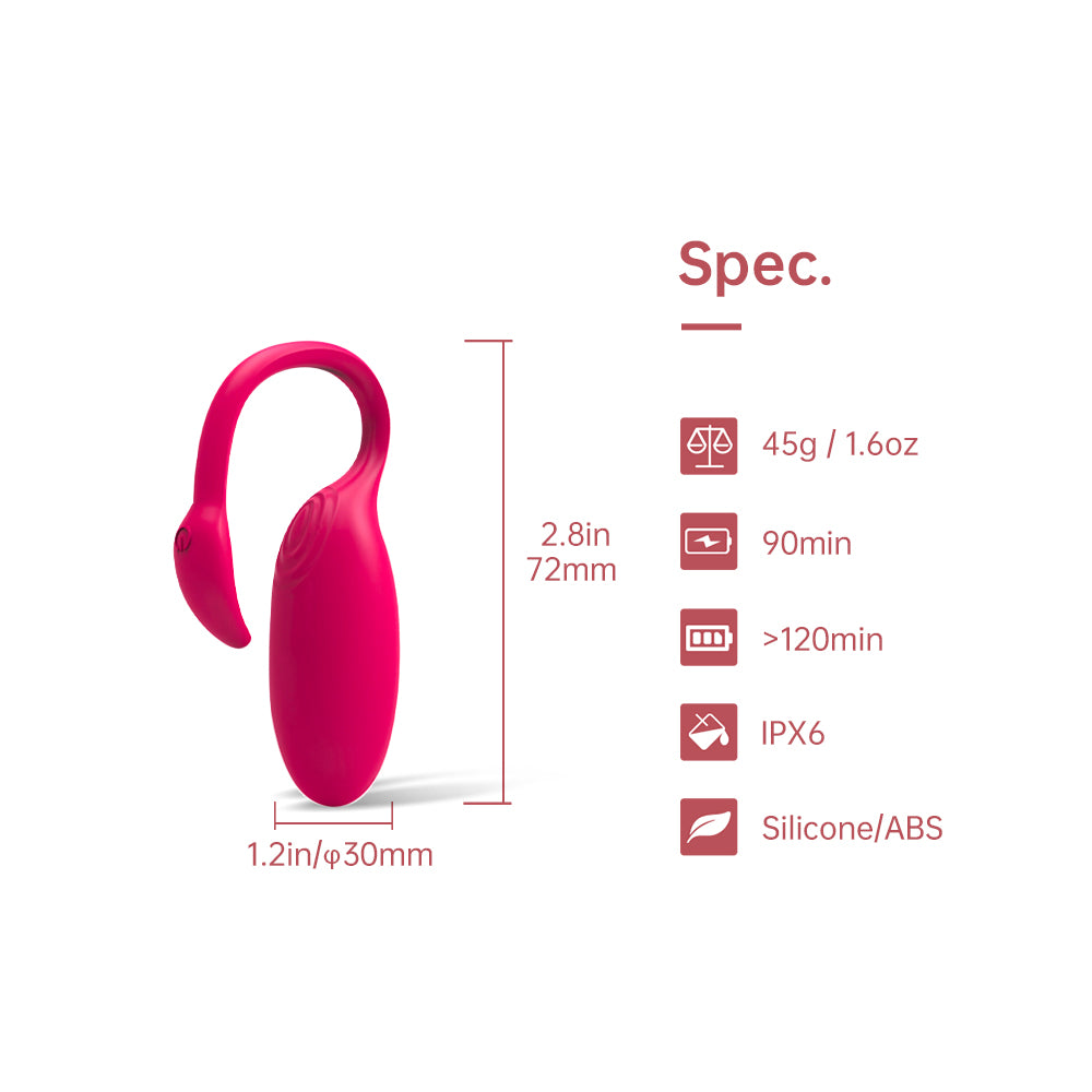 Magic Flamingo-Luxury Smart App Controlled Vibrator